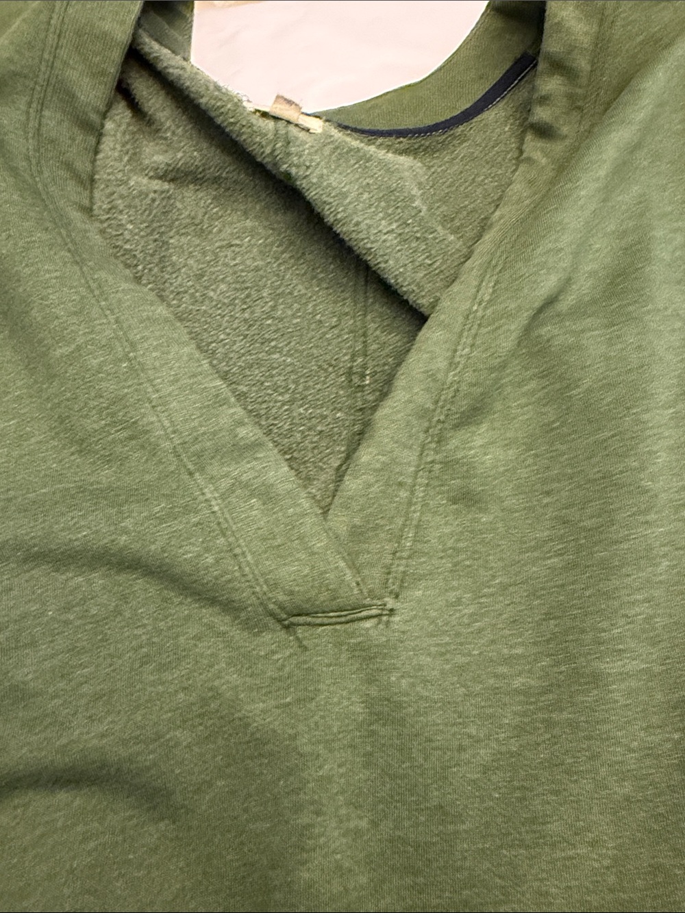 Pilcro Olive Green V-Neck Sleeveless Top - Picture 6 of 6